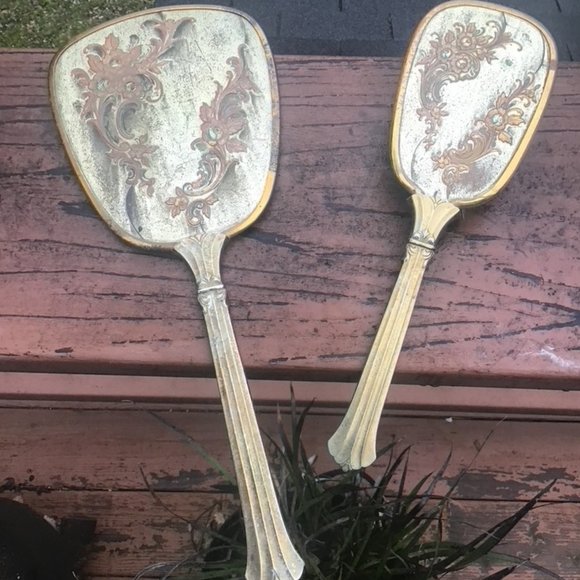 Vintage Hairbrush And Mirror - Picture 2 of 4